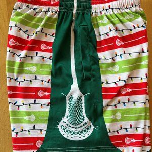 Chalktalk Sports Christmas Holiday Lacrosse Shorts